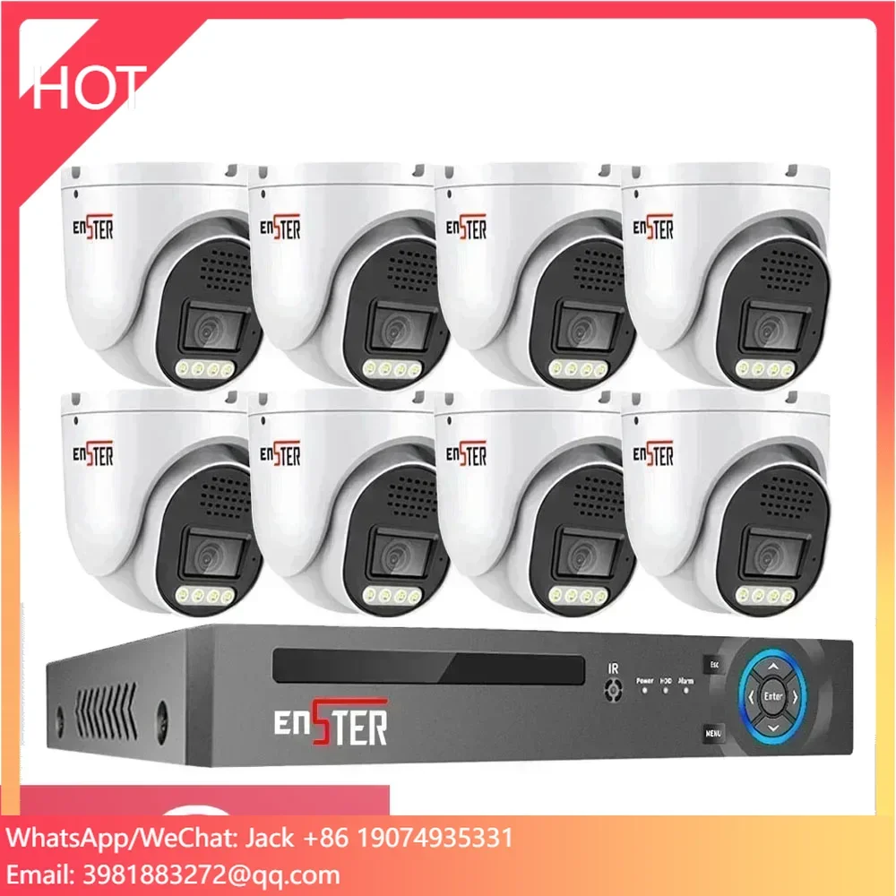Home Security And Cctv - Metal Turret Dome 8 Channels Indoor