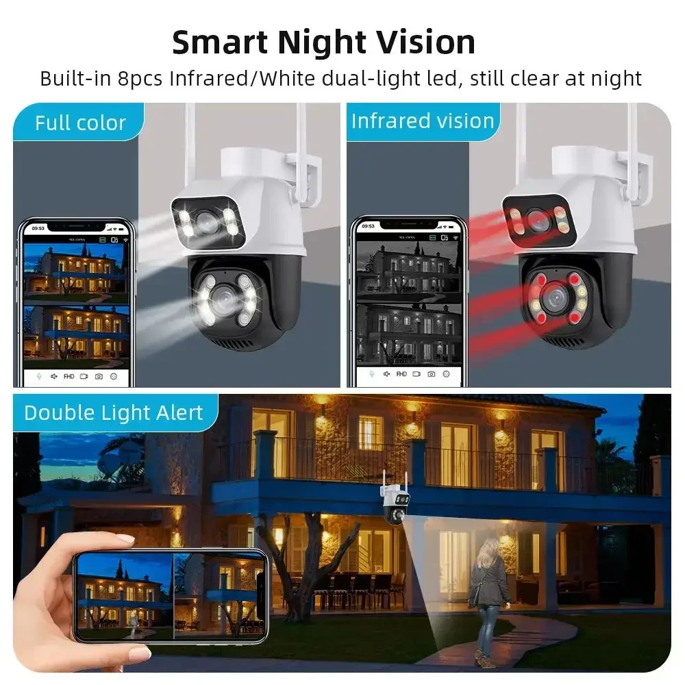 Home Security And Cctv - Icsee Xmeye 6MP 8CH Wireless Home