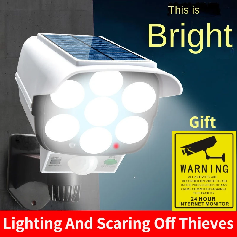 Home Security Group - Outdoor Solar Light Motion Sensor Security