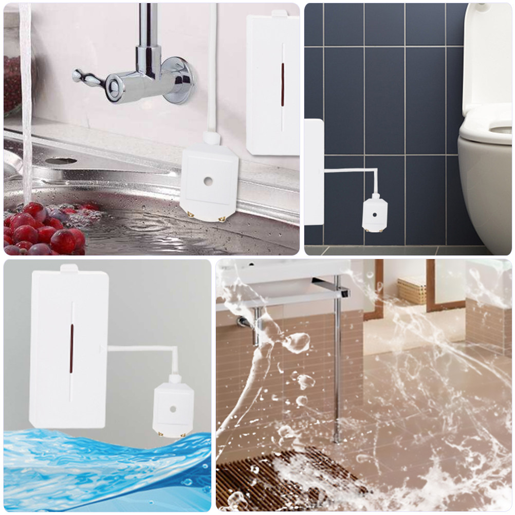 Home Security Kitchener - 1Pcs Water Leak Flood Sensor Home