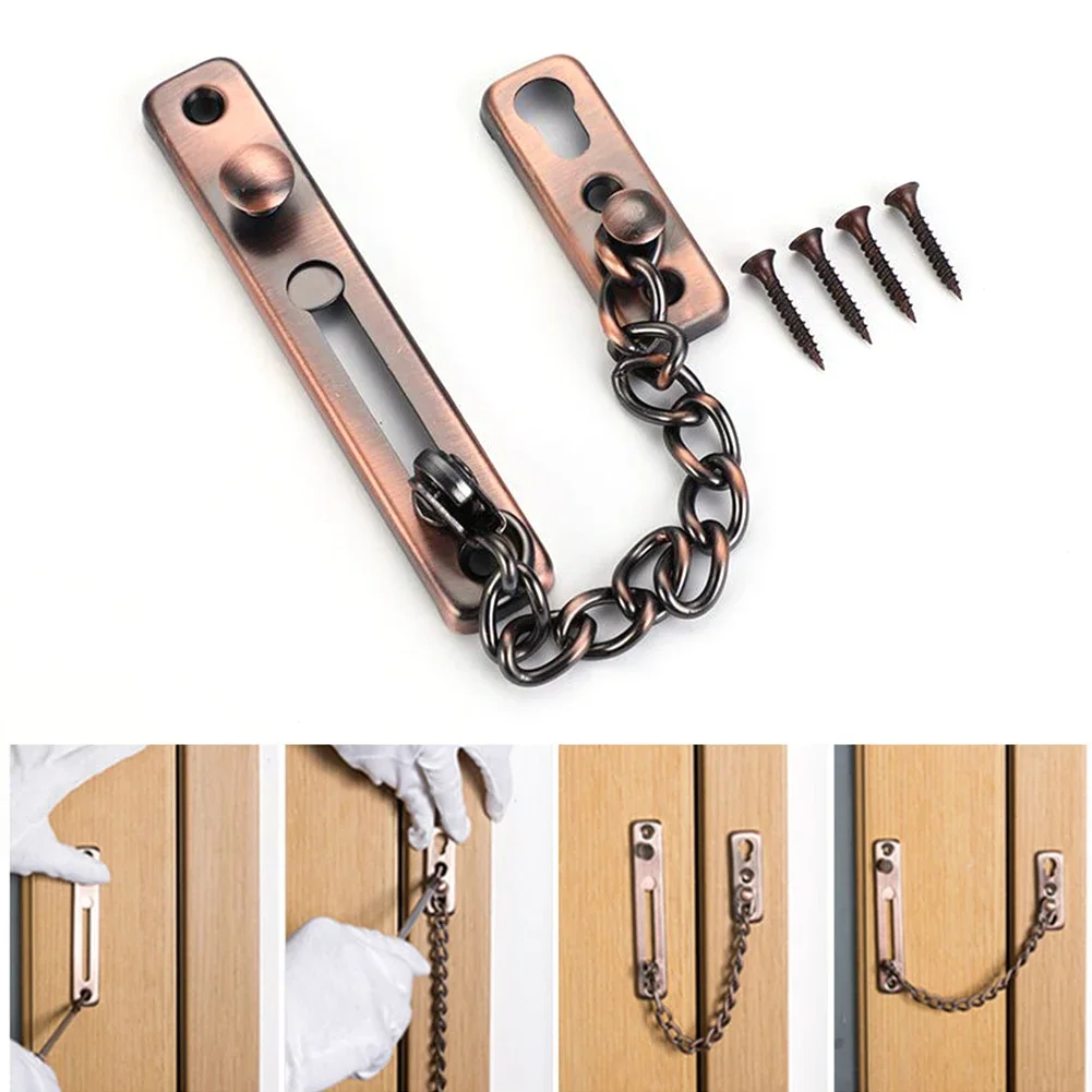 Home Security Group - Door Chain with Lock Door Lock
