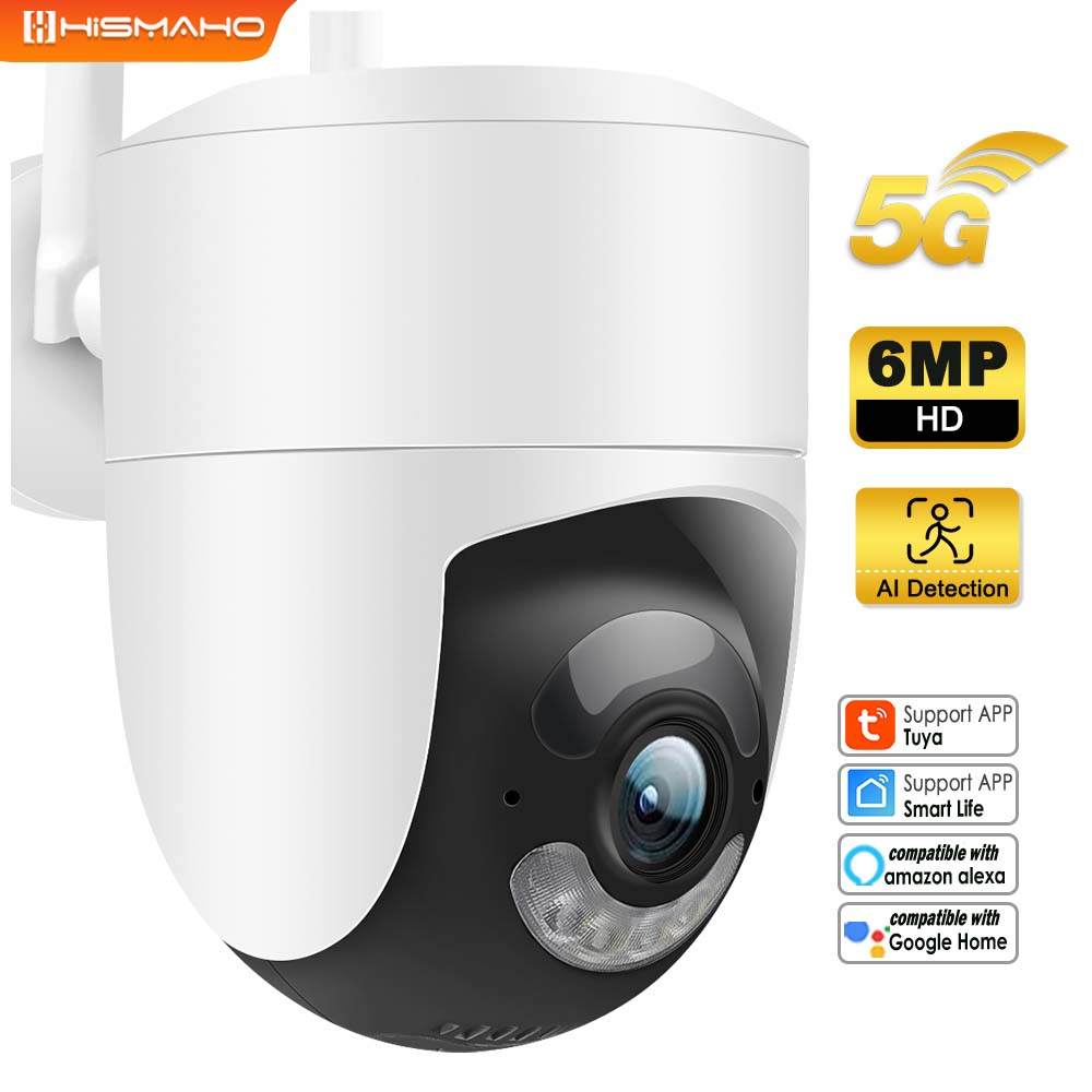 Home Security Nvr - Tuya IP Camera 5G WIFI 6MP