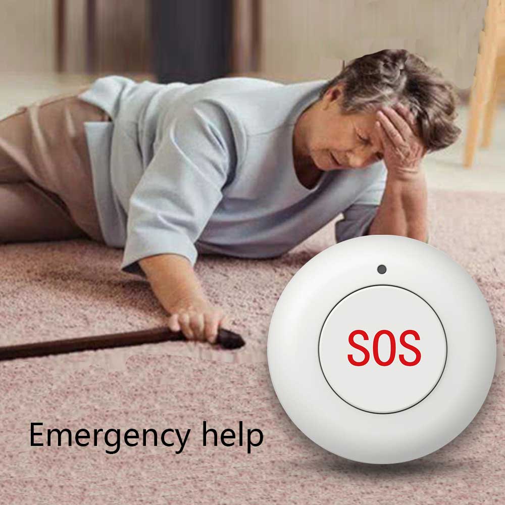 Wireless SOS Button Smart Home - Home Security Siren ulasan dan harga