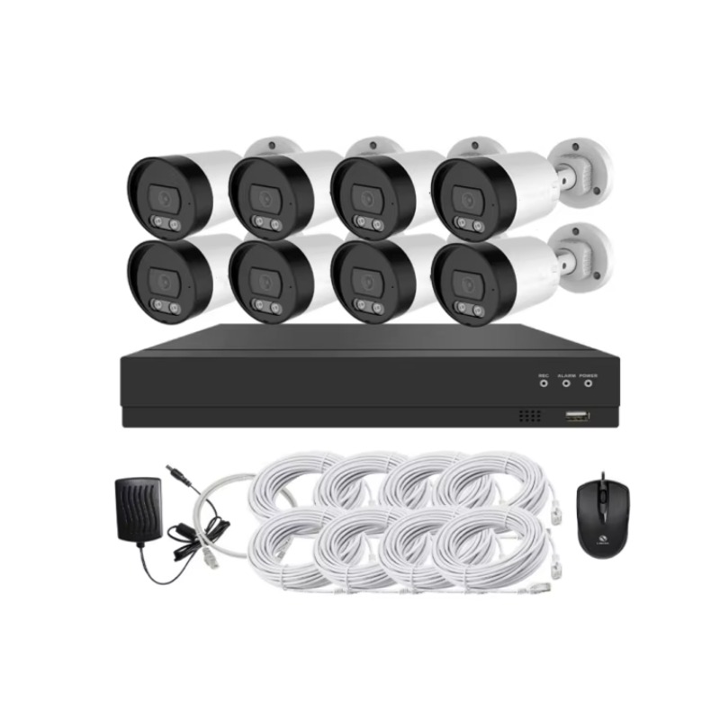 Cctv Camera Kit 4ch 8ch Full H - Home Security And Cctv ulasan dan harga