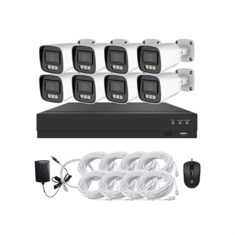 Cctv Camera Kit 4ch 8ch Full H - Home Security And Cctv ulasan dan harga