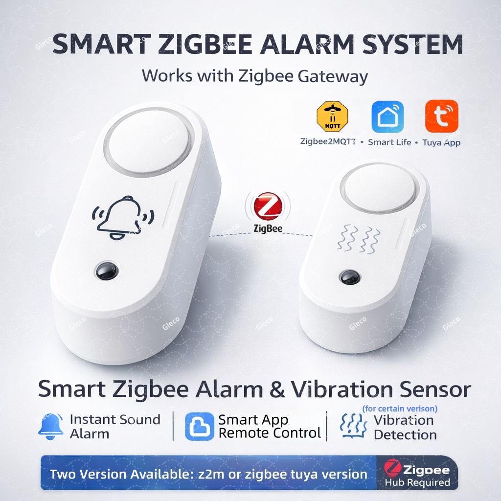 Zigbee Siren Alarm With Option - Home Security Siren ulasan dan harga