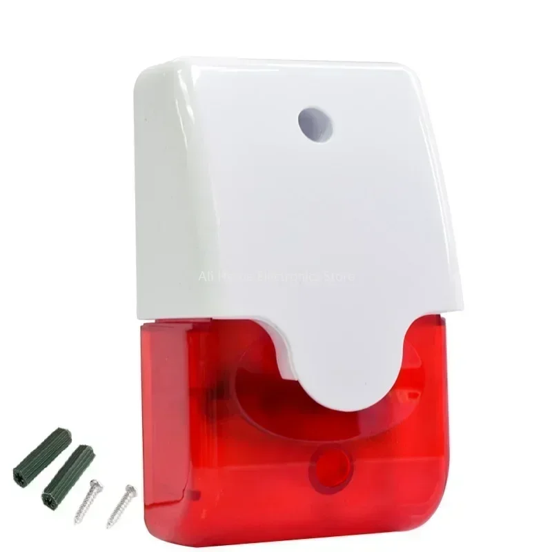 Strobe Siren Alarm 103 dB Horn - Home Security Siren ulasan dan harga