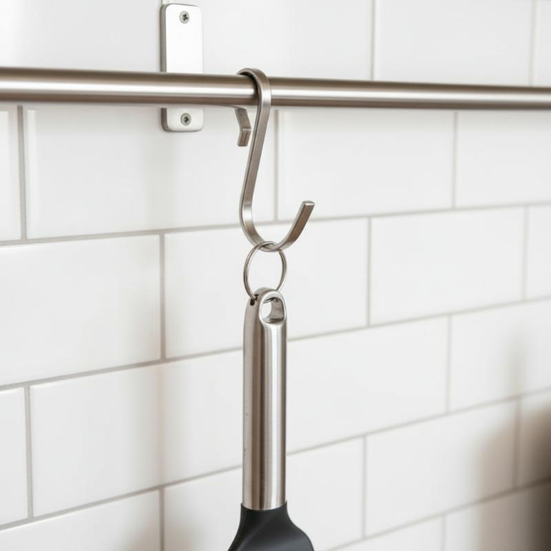 6pcs Snap On Clip Hooks Multif - Home Security Kitchener ulasan dan harga