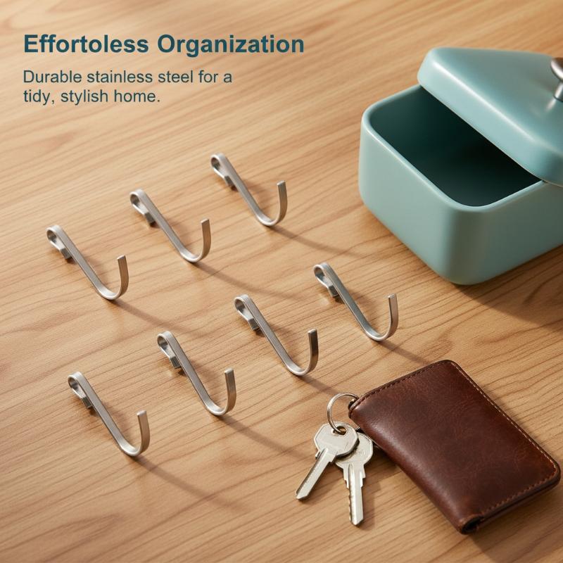 6pcs Snap On Clip Hooks Multif - Home Security Kitchener ulasan dan harga