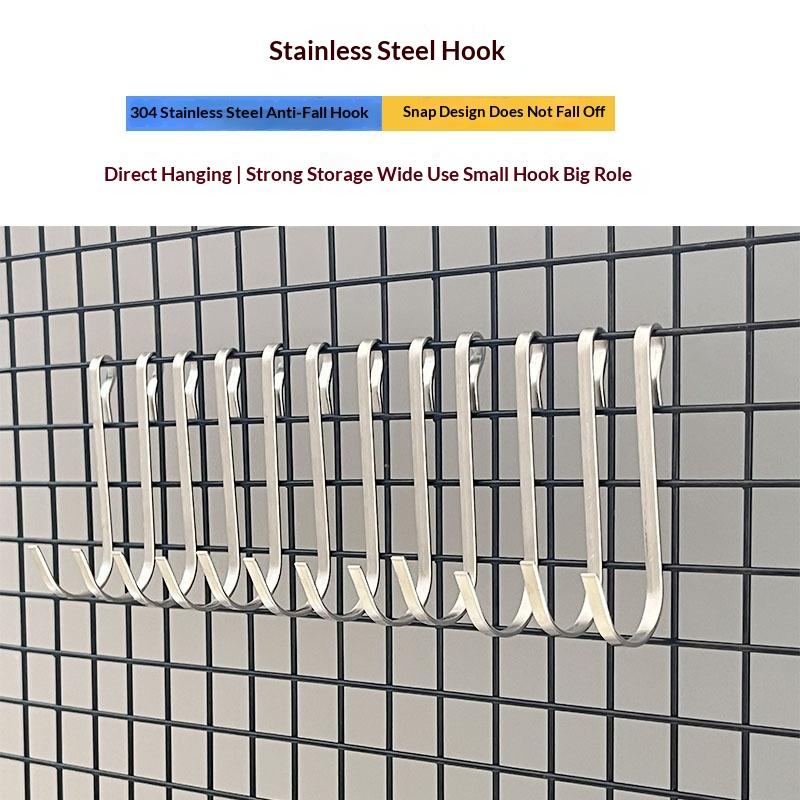 6pcs Snap On Clip Hooks Multif - Home Security Kitchener ulasan dan harga