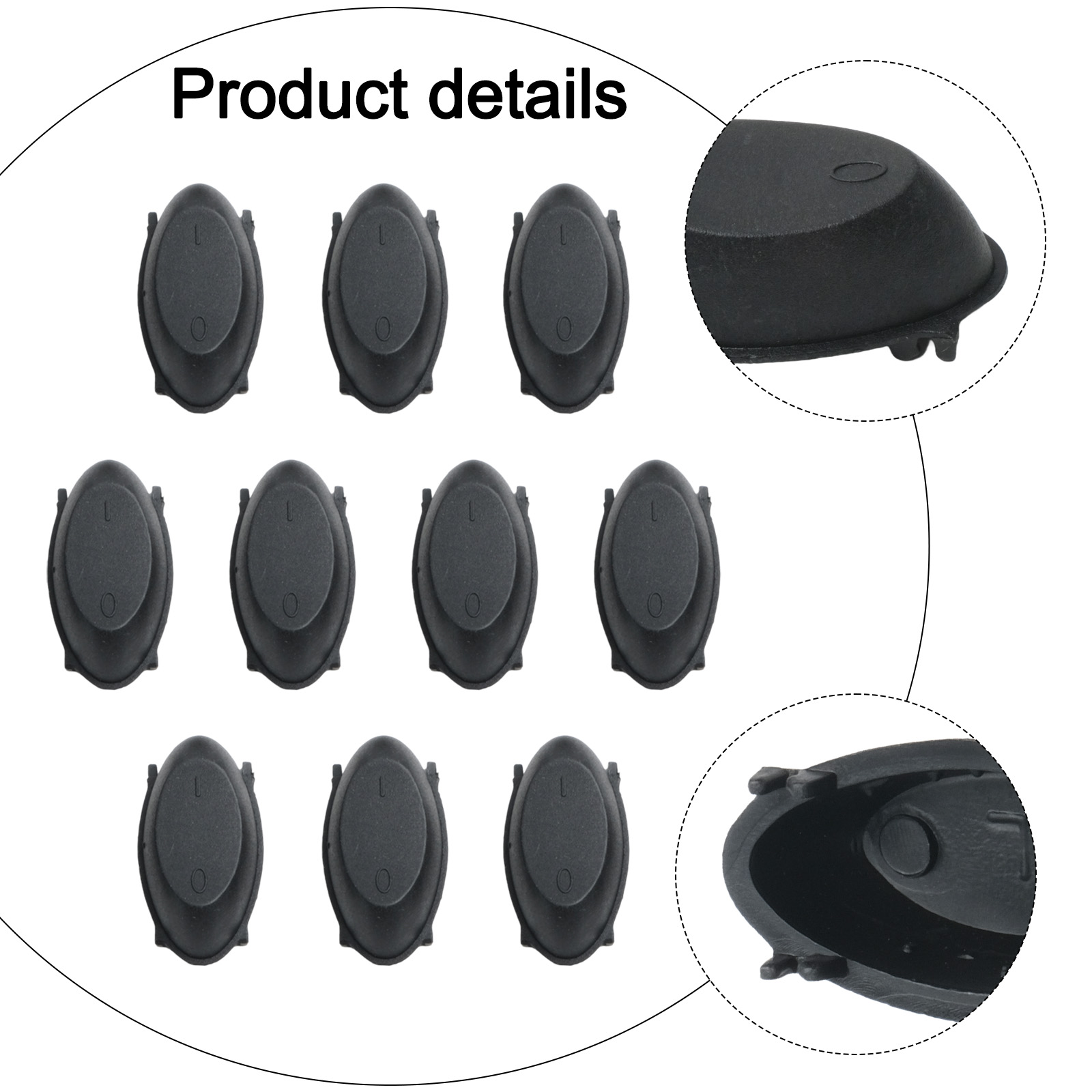 For Black Switches Plastic Ket - Home Security Kitchener ulasan dan harga