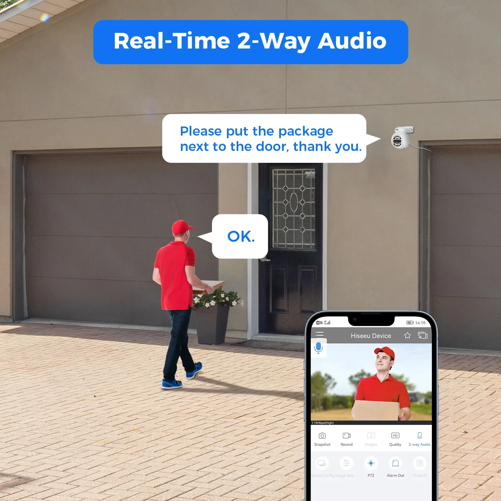 Hiseeu Automatic Tracking 5mp  - Home Security And Cctv ulasan dan harga