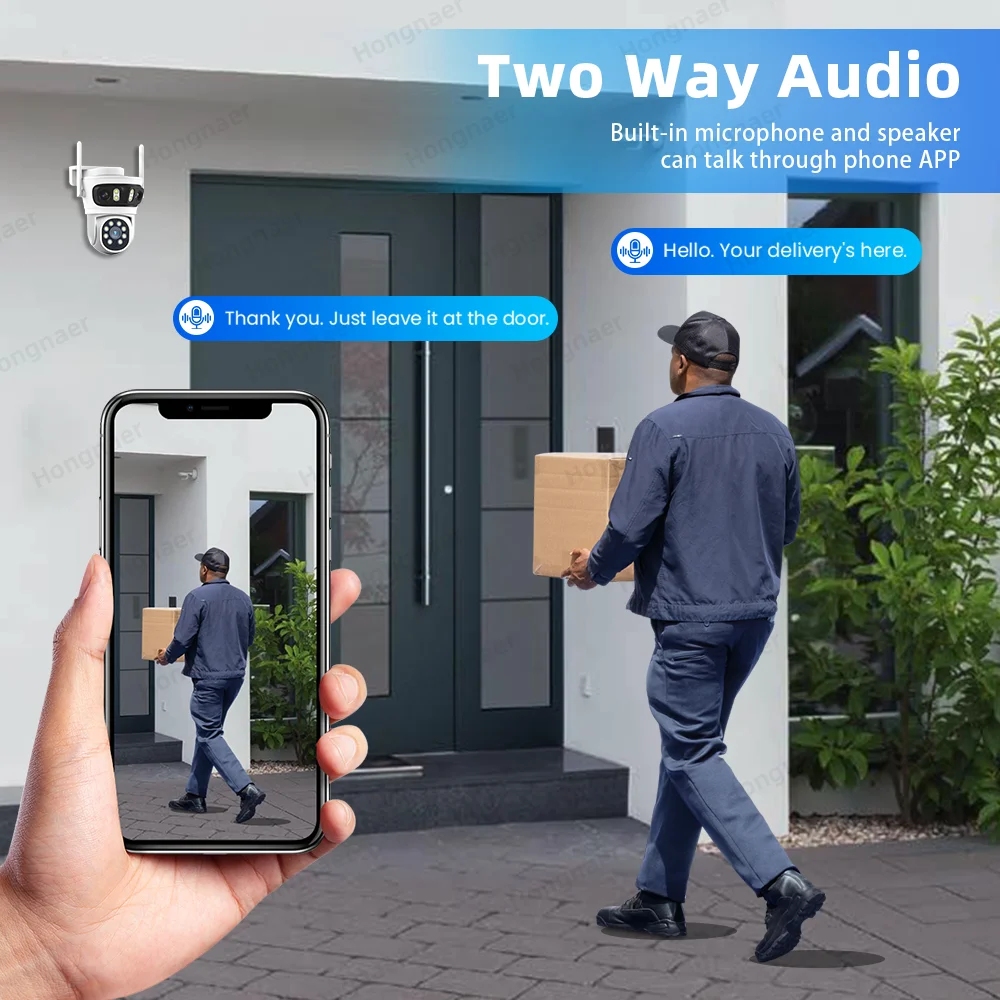 2026 Hongnaer 6MP 4CH 3 Lens 2 - Home Security And Cctv ulasan dan harga