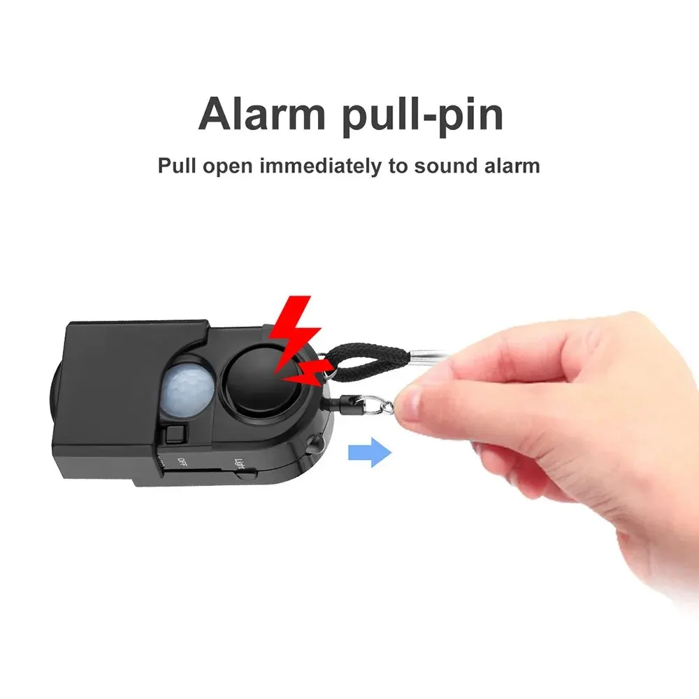 Portable Mini Motion Detector  - Home Security Siren ulasan dan harga