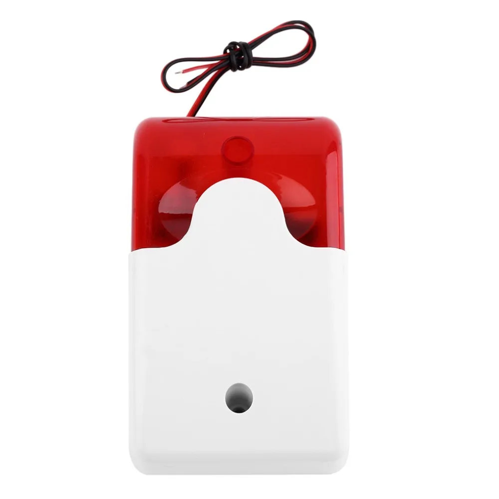 120dB Strobe Siren Alarm | 5V- - Home Security Siren ulasan dan harga