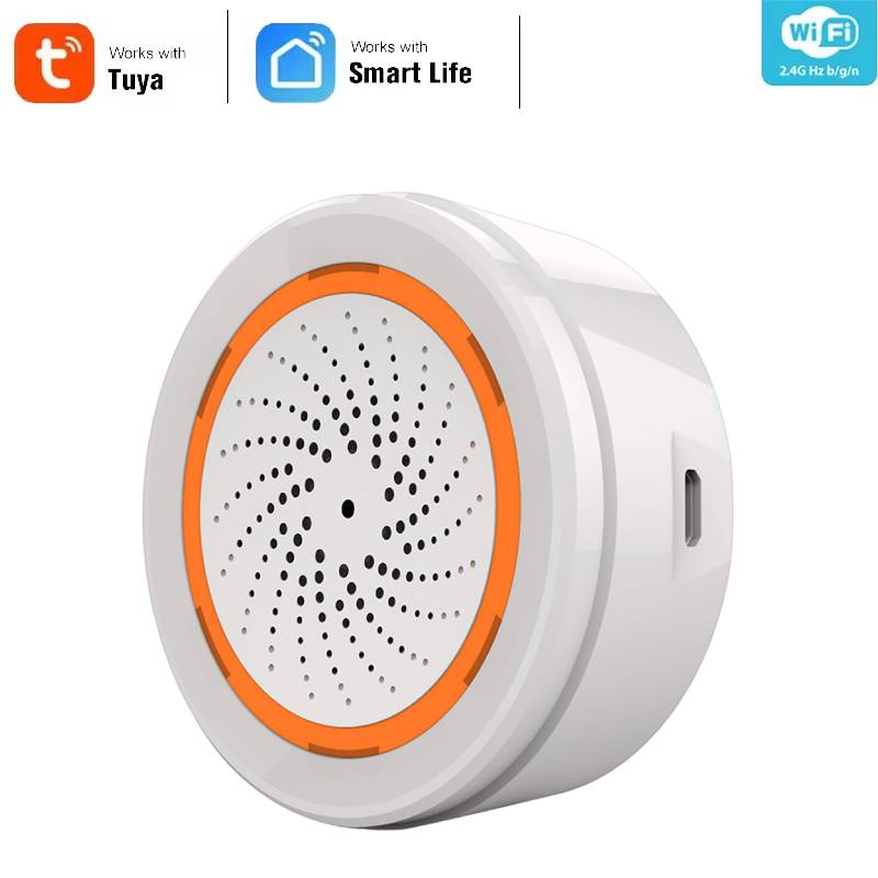Smart Siren Alarm Tuya Zigbee  - Home Security Siren ulasan dan harga