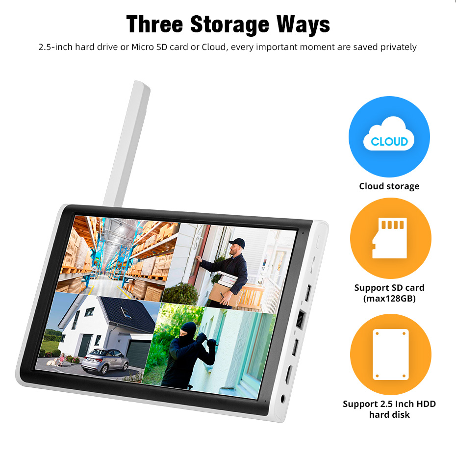 KERUI 2K 3K 4MP 8CH NVR WIFI O - Home Security Nvr ulasan dan harga