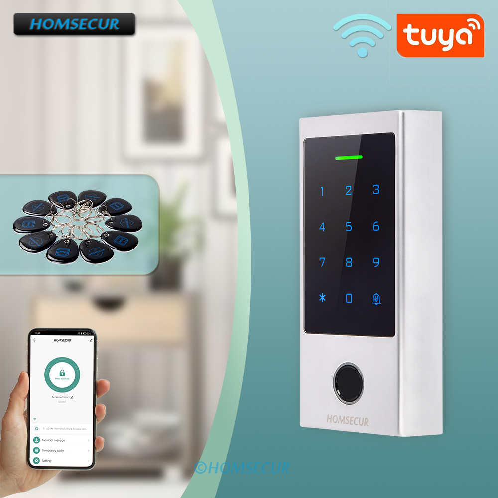 WiFi Tuya Smart APP Waterproof - Home Security Key Fob ulasan dan harga
