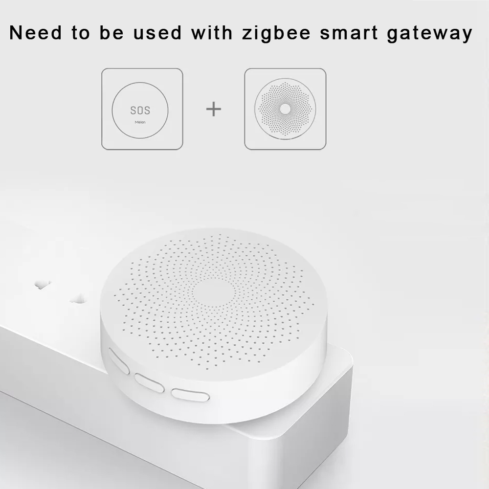 Meian Zigbee Tuya SOS Emergenc - Home Security Siren ulasan dan harga