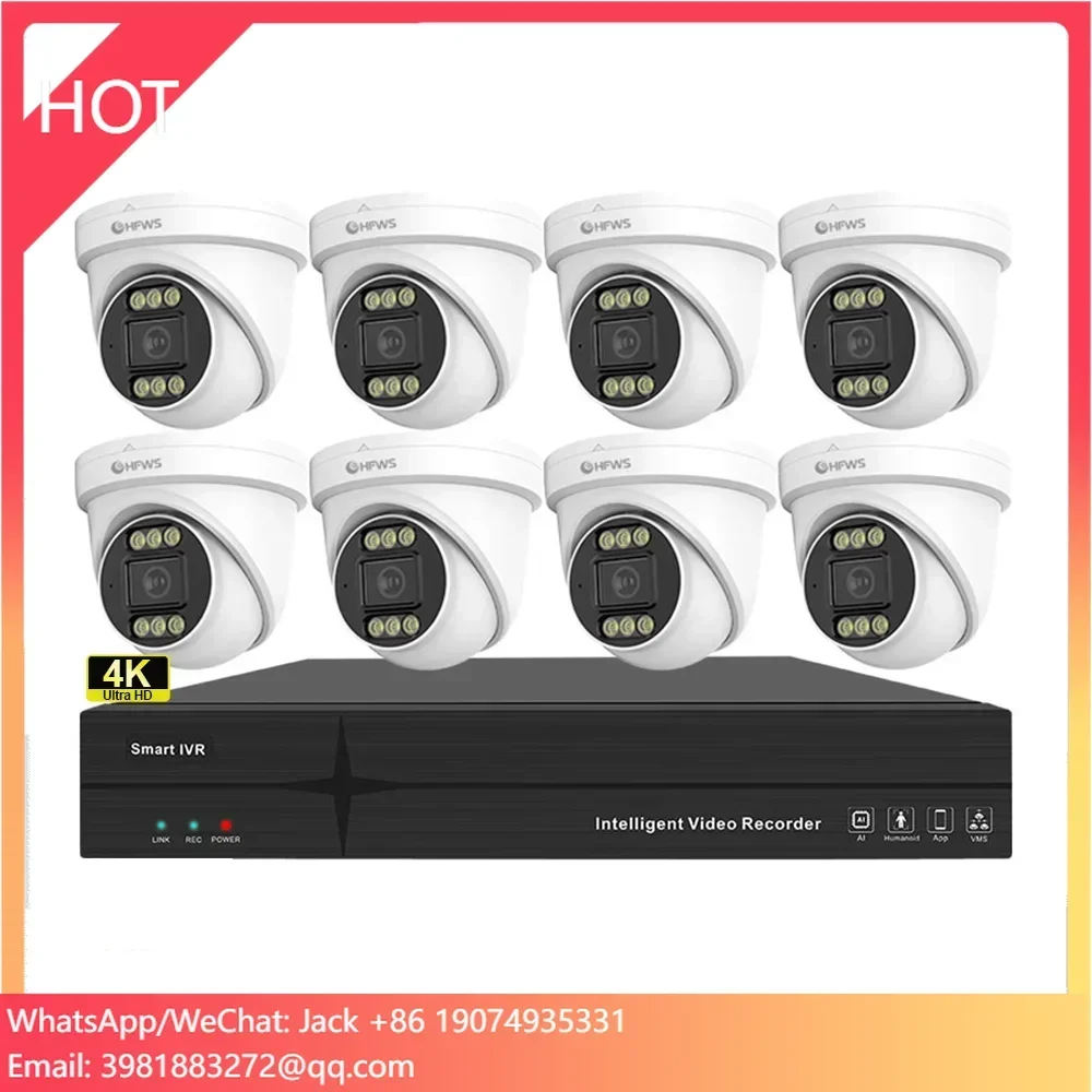 OEM 8MP 4K 25FPS PoE IP Camera - Home Security And Cctv ulasan dan harga