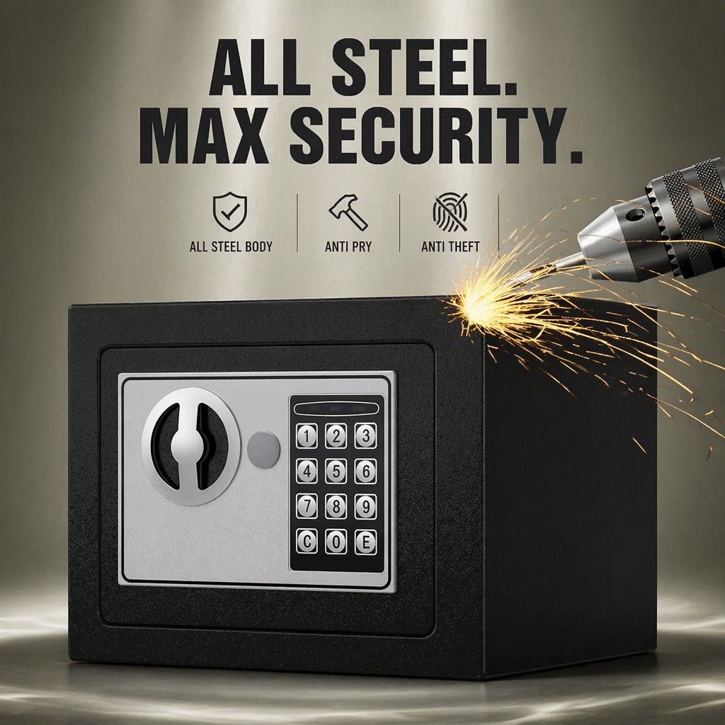 All Steel Electronic Digital K - Home Security Group ulasan dan harga