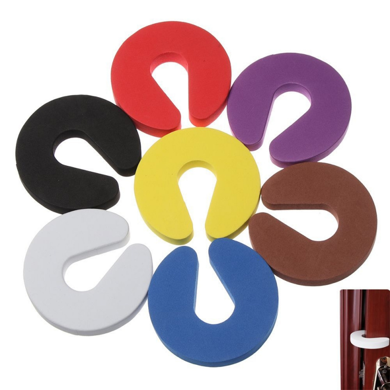 Soft Foam Door Stopper Guard F - Home Security Kitchener ulasan dan harga