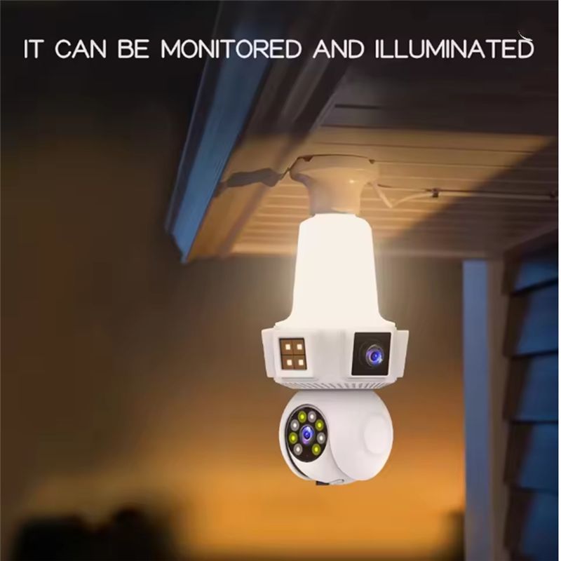【A08I】Dual Lens Mart Home Wire - Home Security And Cctv ulasan dan harga