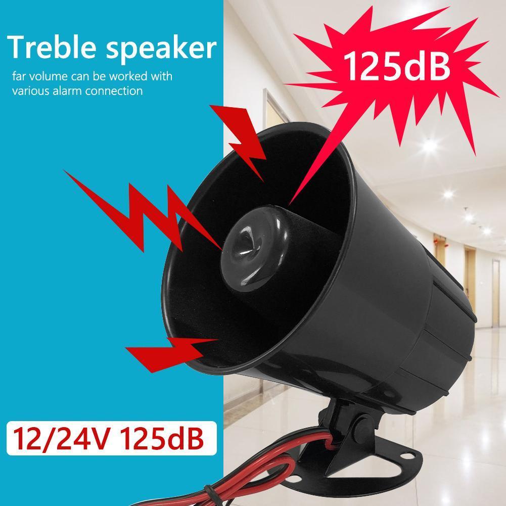125dB Loud Warning Alarm Siren - Home Security Siren ulasan dan harga