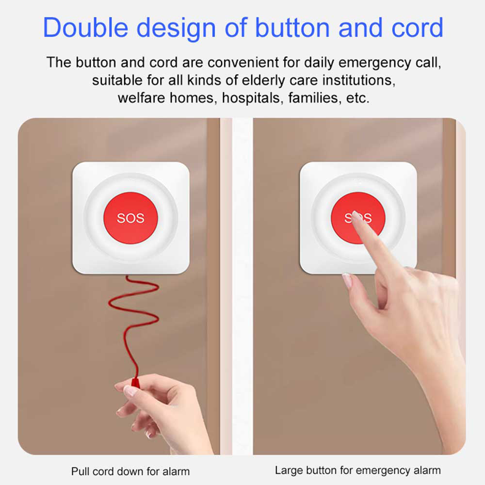 WIFI Zigbee Buttontons SOS Pus - Home Security Siren ulasan dan harga