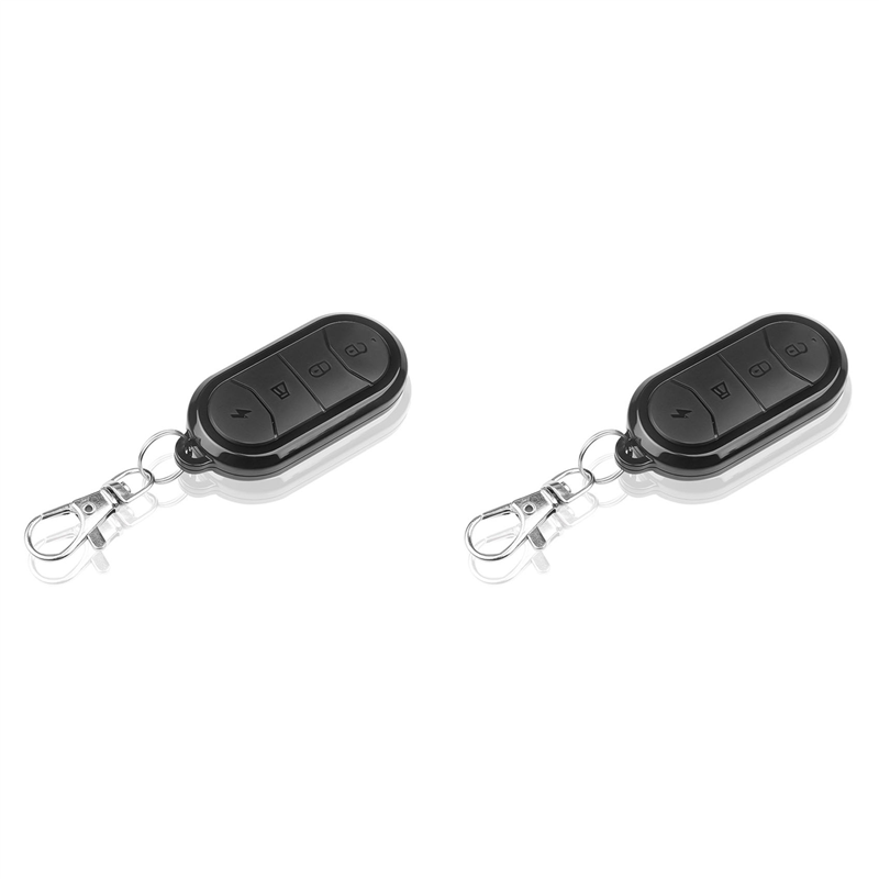 2X 433Mhz Garage Door Gate Rem - Home Security Key Fob ulasan dan harga