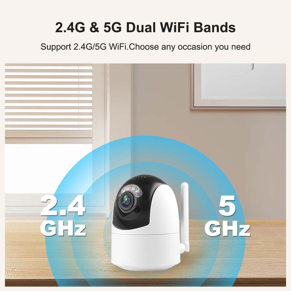 Tuya IP Camera 5G WIFI 6MP Ale - Home Security Nvr ulasan dan harga