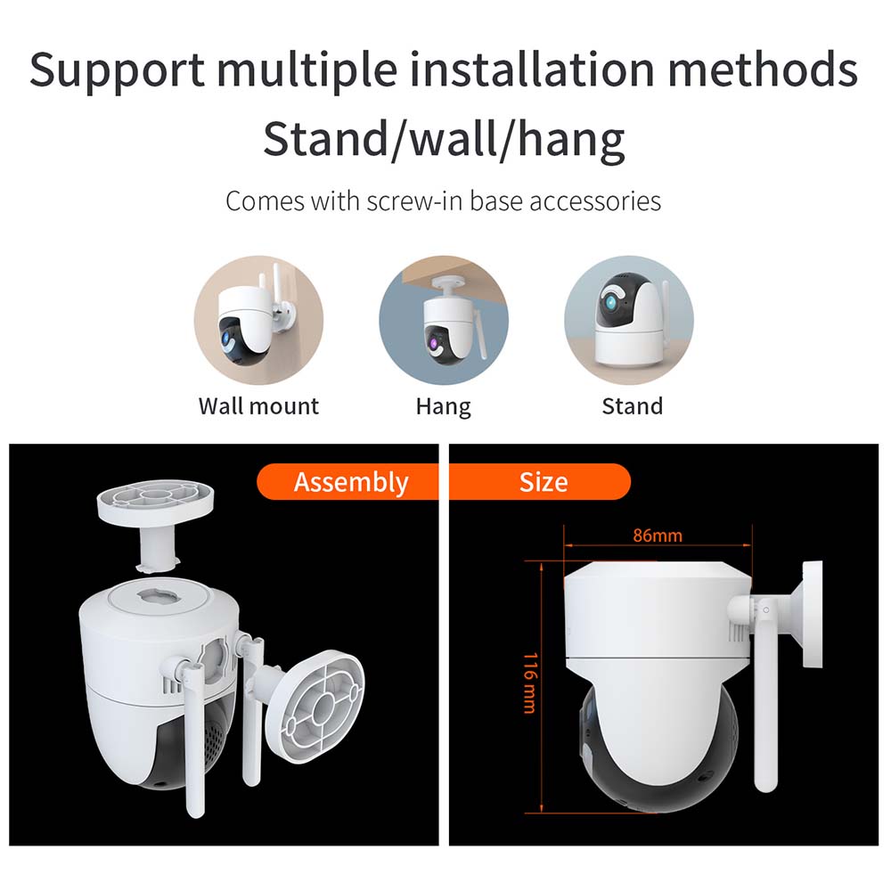 Tuya IP Camera 5G WIFI 6MP Ale - Home Security Nvr ulasan dan harga