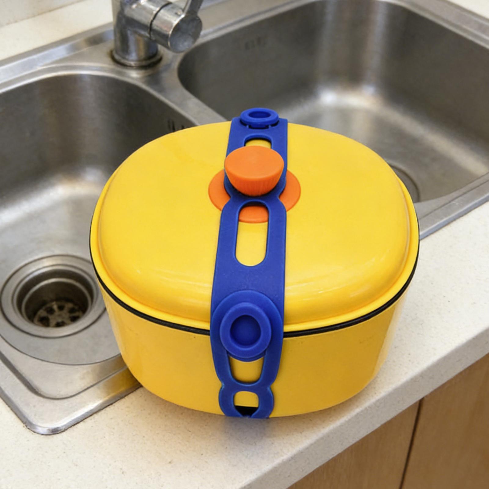 Silicone Pot Lid Strap Reusabl - Home Security Kitchener ulasan dan harga