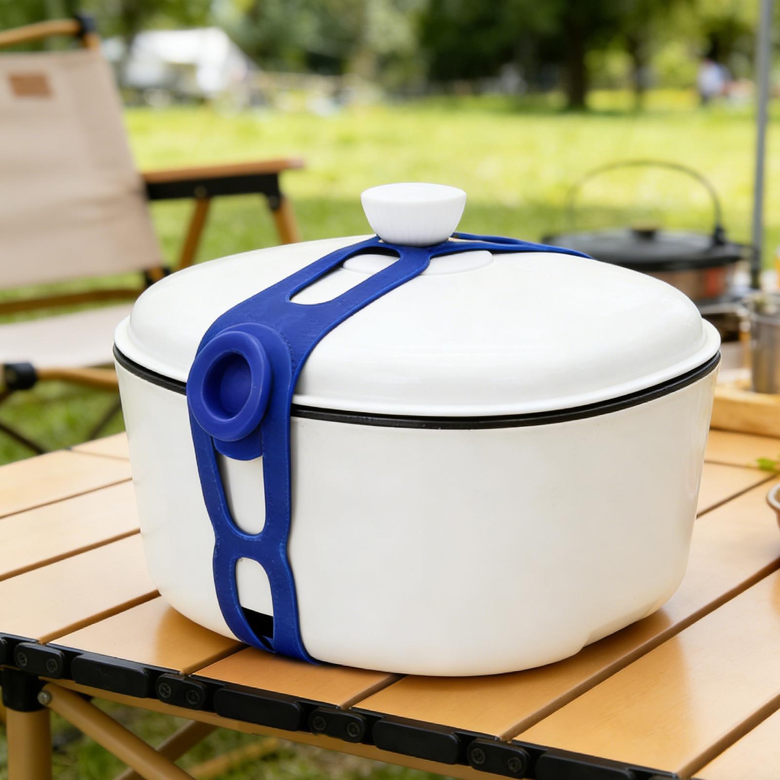 Silicone Pot Lid Strap Reusabl - Home Security Kitchener ulasan dan harga