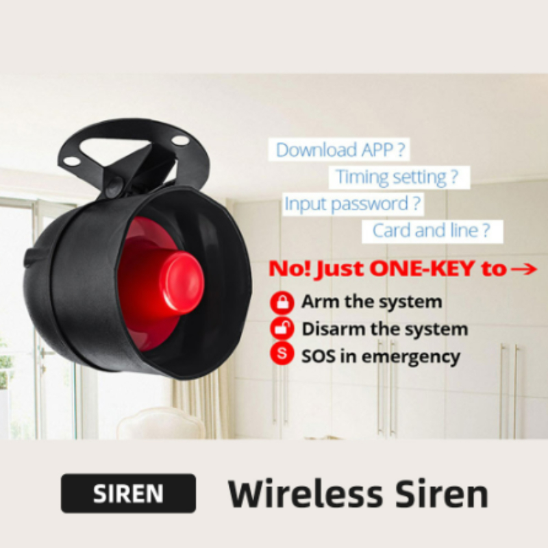 Tuya WiFi Smart Siren Alarm 11 - Home Security Siren ulasan dan harga