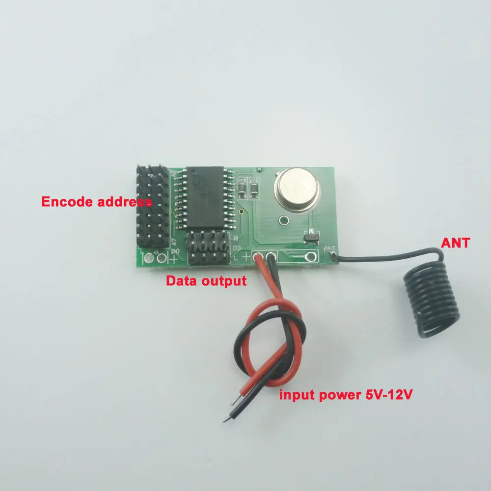 DC 5V 12V 4 CH 433Mhz ASK OOK  - Home Security Key Fob ulasan dan harga